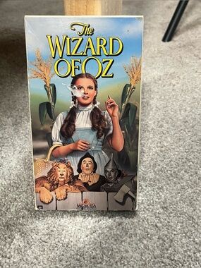 The WIZARD OF OZ Original Vintage VHS 1939/1966/1991 MGM Tested And Working